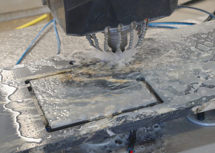 Foto waterjet